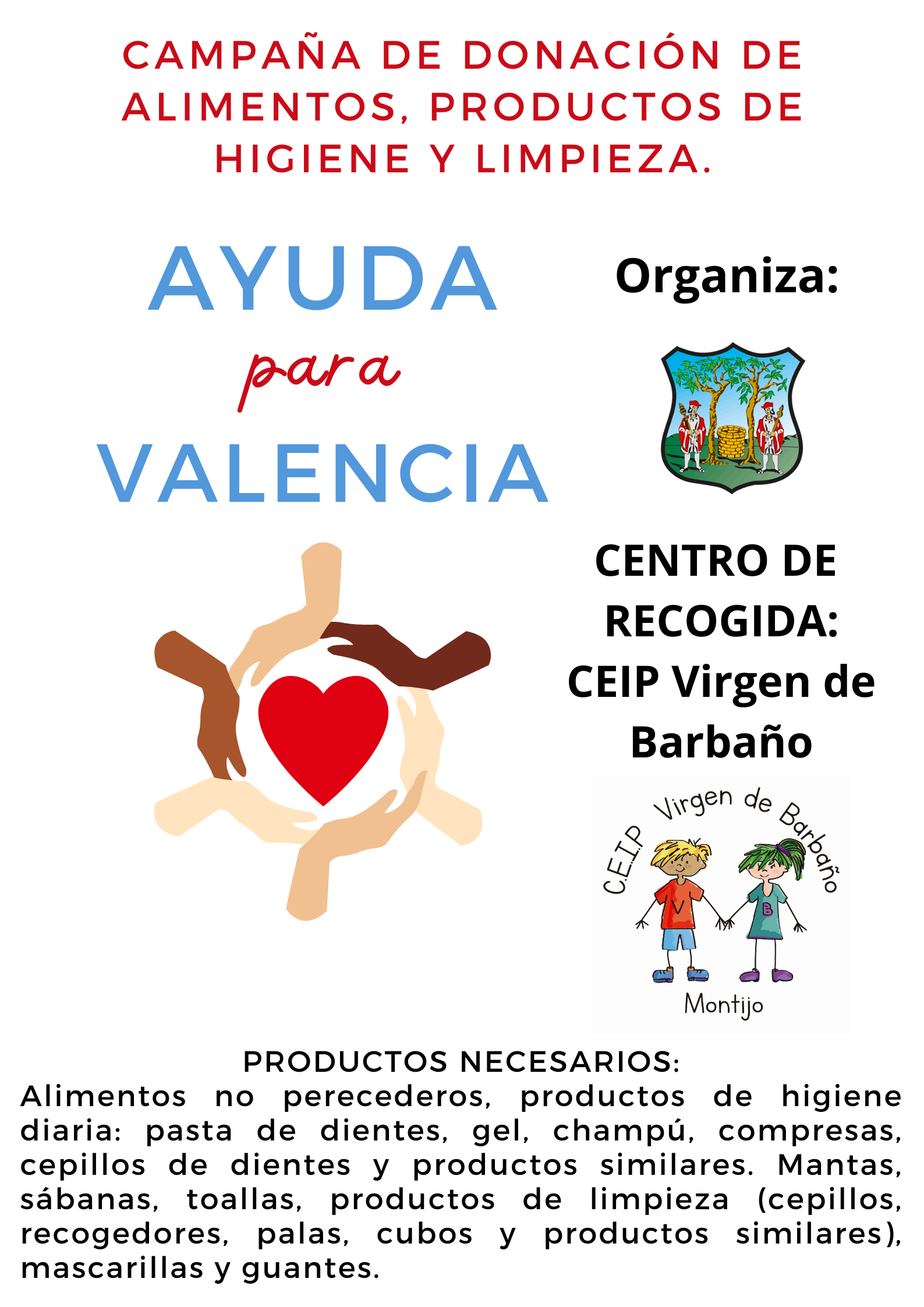 Campana de Donacion y alimentos