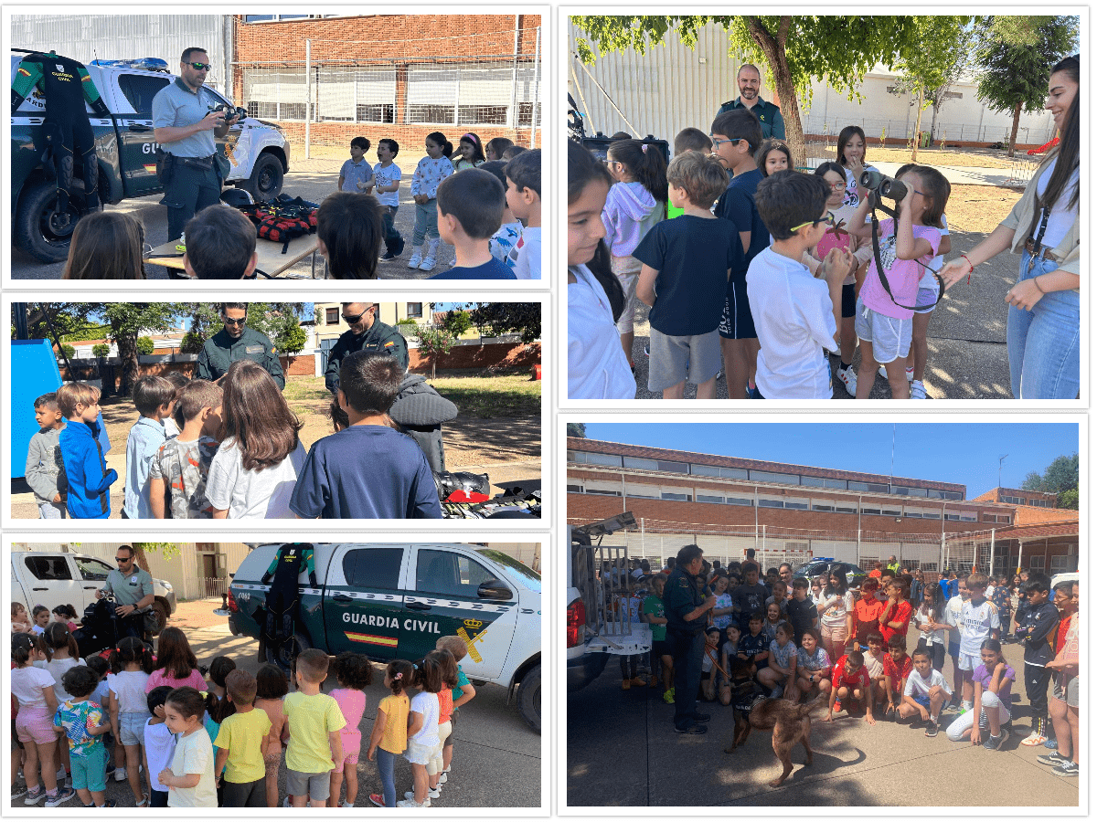 Collage Actividad Guardia Civil 2